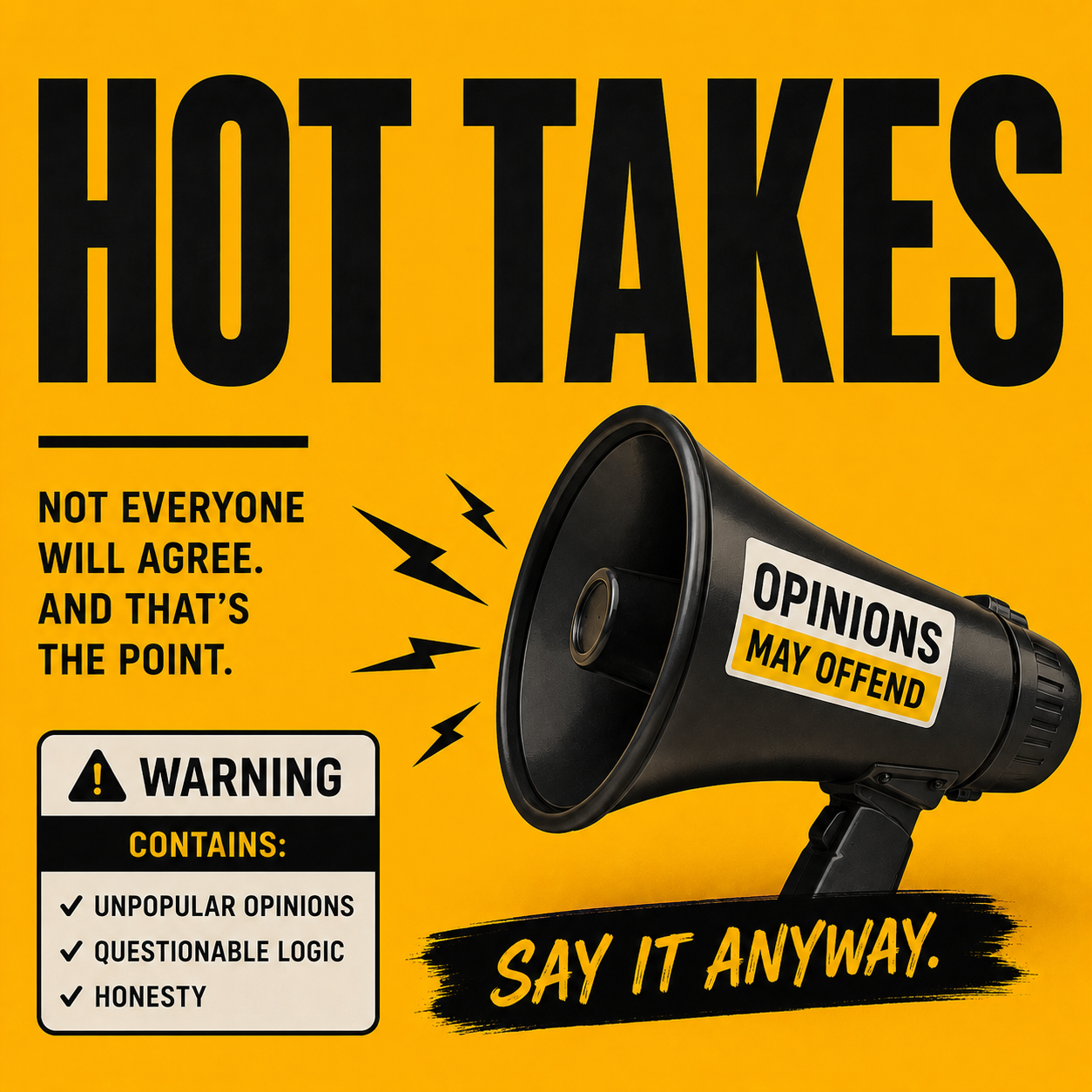 Hot Takes