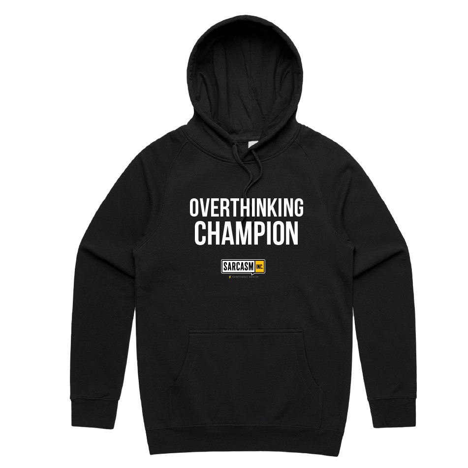 Overthinking Champion Hoodie
